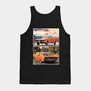 Dukes Of Hazzard Rebel Run Ins Tank Top